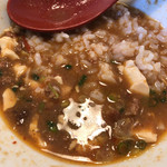 人力俥 - 最後はスープにご飯をドボン！