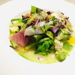 温野菜のガルグイユ