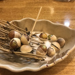 居酒屋山さん - 塩炒り銀杏