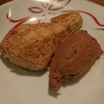 ながほり - 海老芋唐揚げ，味噌パテ