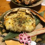 別邸 きときと - 焼き本ズワイガニとグラタン