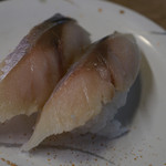 グルメ回転寿司 三代目江戸前あっちゃん - トロ〆サバ