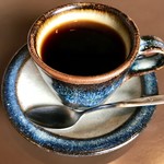 ウェイク カフェ - セットの自家焙煎のコーヒー。