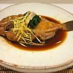 カワハギ煮付け