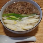 讃岐うどん　志成 - 肉うどん 750円