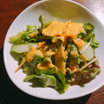 炭火焼肉 ふちおか - サラダ:彩りサラダ