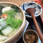 うどん山菜 塩屋 - 海鮮鍋焼き