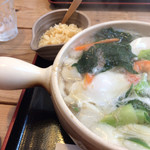 Udon Sansai Shioya - 海鮮鍋焼き