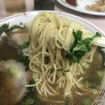 岡山中華そば 後楽本舗 - 細麺