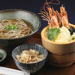 Shrimp Tempura soba set