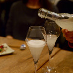 恵比寿 箸庵 - 日本酒スパークリング「とんぼ」