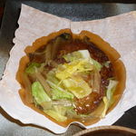 Cafe yukiwa - 白菜と白葱の和風ハンバーグ