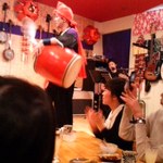 ライブ中ですよ〜エイサーはかっこいいなあ