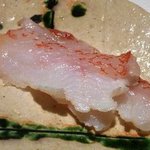 みえ田 - 金目のシャブシャブ・・脂ののった美味しい金目ですよ。 2011/09