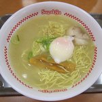 スガキヤ - ラーメン＋半熟玉子