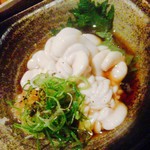Nihonshu Kafe Ando Soba Yuushuan - コース料理【鱈の白子】