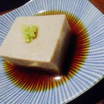 Nihonshu Kafe Ando Soba Yuushuan - コース料理【蕎麦もち豆腐】