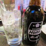 わらじ 大宮店 - 黒ホッピーセット