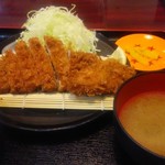 とんかつ・トンテキ 仁 - ロース・ひれカツ定食1180円