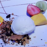 TEPPANYAKI 10 GINZA - デザートのアップ2