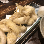まるう商店 - 地魚白子天