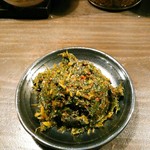 家系ラーメン クックら - 辛玉と書いてからだまと読むそう。こちらは現金５０円。