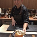 4000 Chinese Restaurant - 北海道の十勝ファームで育った国産マンガリッツァ豚の回鍋肉1