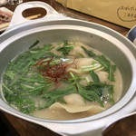 Kateiryourinomise Komaki - ☆スープ豆腐では無く、炊き餃子。スープのとんこつ感が良♪