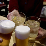 波へい - 二次会の乾杯〜♪