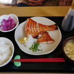 創業二百三十年食堂 - 高知 室戸 金目 塩焼き