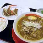 らーめん専門店ゆめや - ゆめや イオン日吉津店・Aランチ カレーラーメン￥770