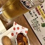 うっかり居酒屋 浜 - お通しの帆立グラタン