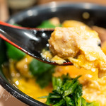 やきとり お㐂樂 - 1日10食限定「親子丼 極」1400円