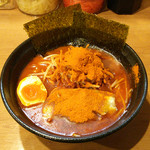 Tonkotsuramenzeroya - 製品中の赤い粉は唐辛子です。パプリカではありませんので、ご安心してお召し上がりください。