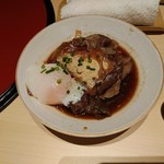 京田辺 水春亭 - 近江牛の肉豆