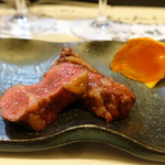 山猫軒 - 見蘭牛と干し柿