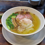 Ramen Hachino Ashiha - 塩らー麺ｗｉｔｈ南高梅青じそ