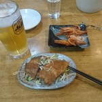 西安刀削麺 - 焼き豚･エビ