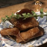 あてまき喜重朗 - マグロの生姜煮。