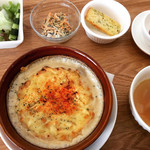 Kafe resutoran orumasutazu - Aランチ  ¥750
                        カニ味噌とマッシュルームのドリア 