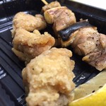 Yakitori No Oogiya - テイクアウト
                      唐揚げ 3ヶ ¥314 + とりねぎま 塩 ¥162