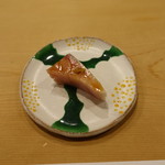 すし処 睦月 - 塩で〆た鯖燻し