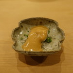 すし処 睦月 - ふぐの皮刺しにあん肝ソース