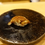 すし処 睦月 - 煮穴子(仕上げに炙って)