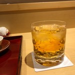 銀座 しのはら - 梅酒ロック