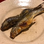 銀座 しのはら - モロコの炭火焼き