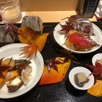 銀座 しのはら - 晩秋・初冬の八寸