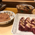 銀座 しのはら - 鴨つくね 猪