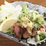 Binchou Kushiya Wataru - 豚ほほ肉の炙り焼き