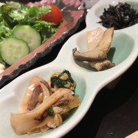 加賀屋 名古屋店 - 小鉢三種盛り
